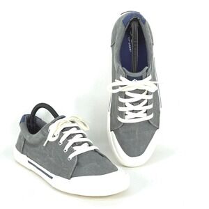 Sperry Top-Sider Striper II LTT Canvas Boat Shoes Boys 7M Kidcore Nautical Beach